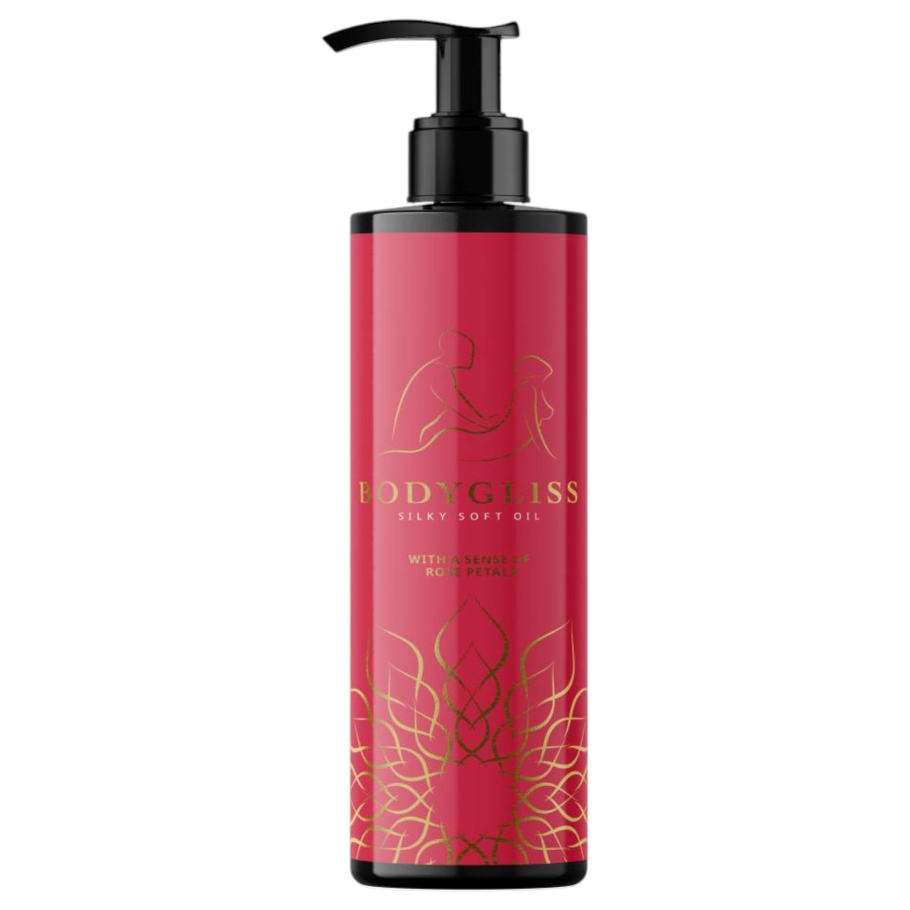 BodyGliss - masszázsolaj és síkosító - rózsa (150 ml)