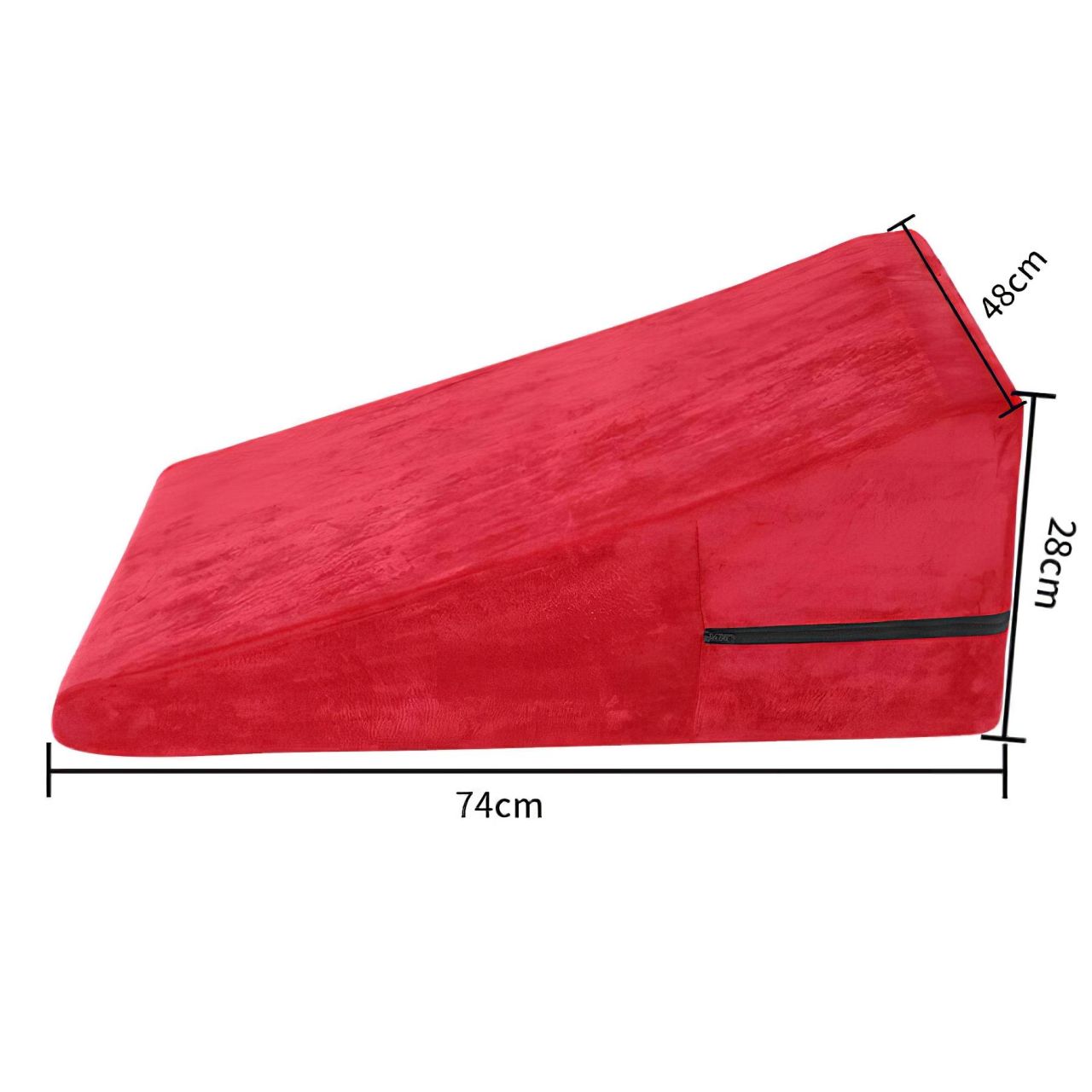 Desirel Magic Pillow ék szexpárna szett - kicsi + nagy (piros)