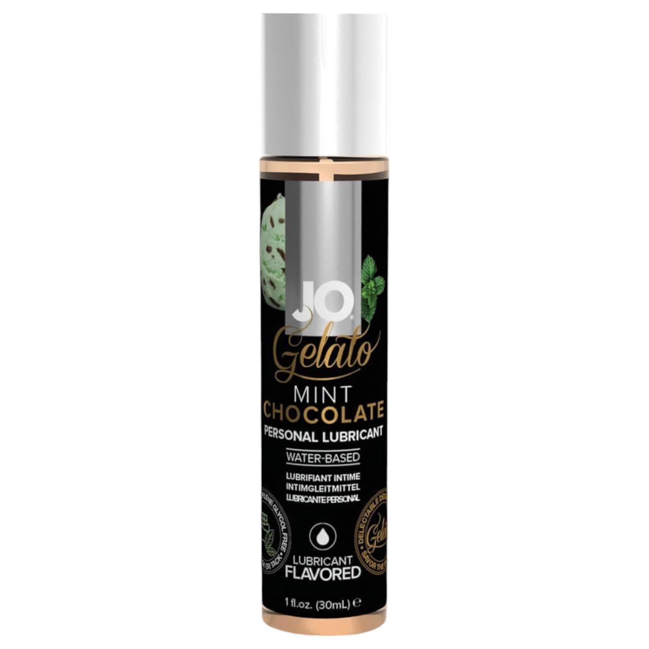 System JO Gelato - mentolos-csokis ízű vízbázisú síkosító (30 ml)