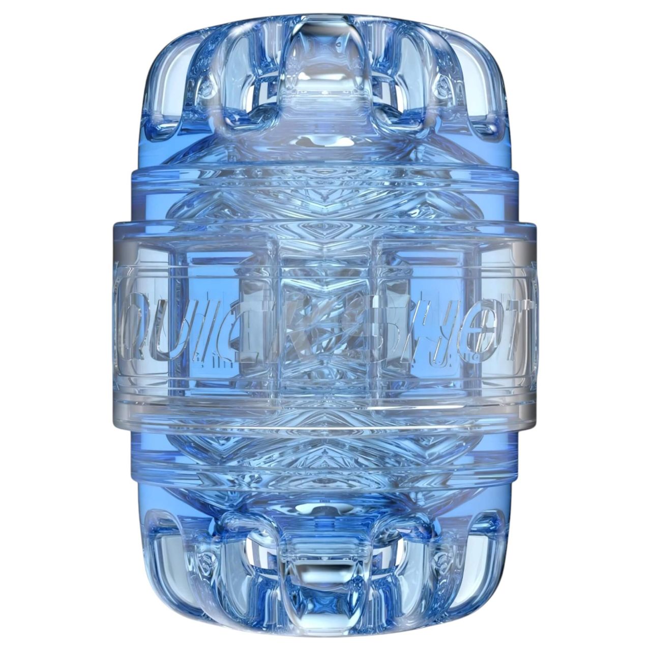 Fleshlight Quickshot Turbo - kétvégű utazó maszturbátor (kék)