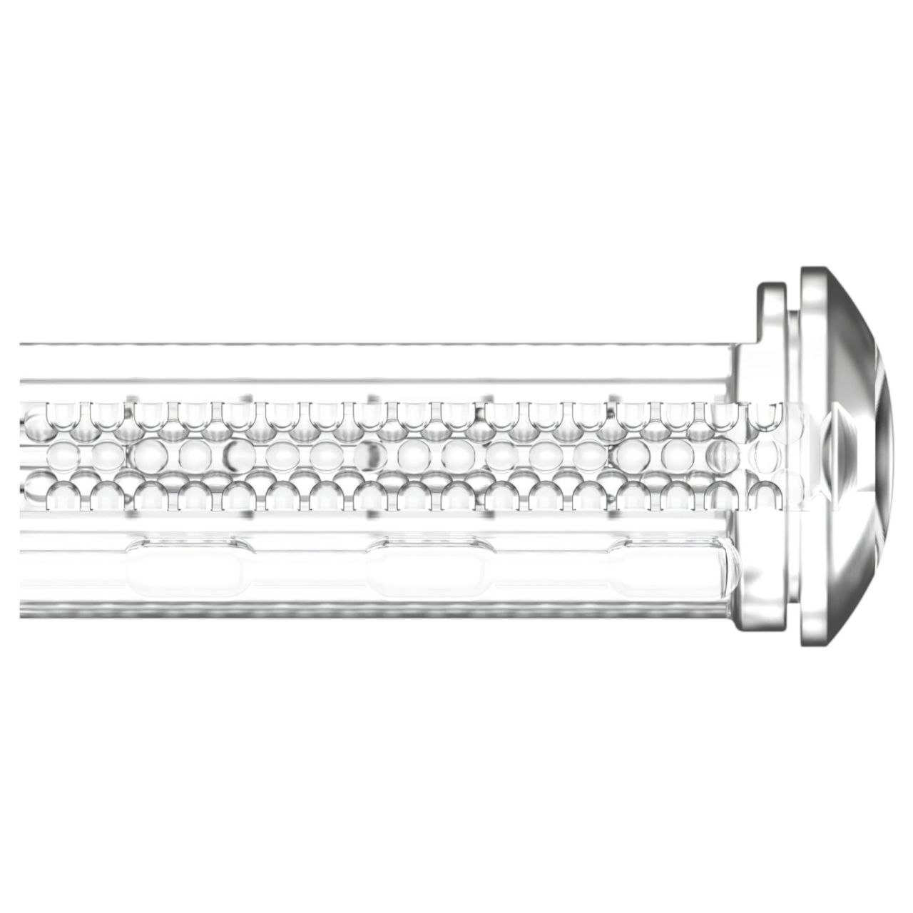 Kiiroo Titan Power - maszturbátor betét férfiaknak (átlátszó)