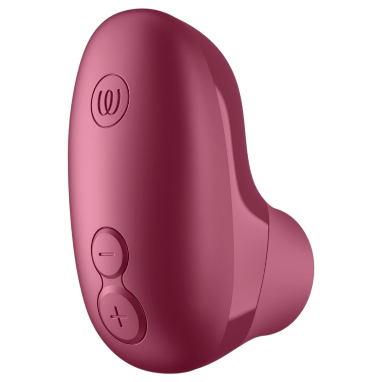 Womanizer Snap - léghullámos csiklóizgató töltőtokkal (piros)