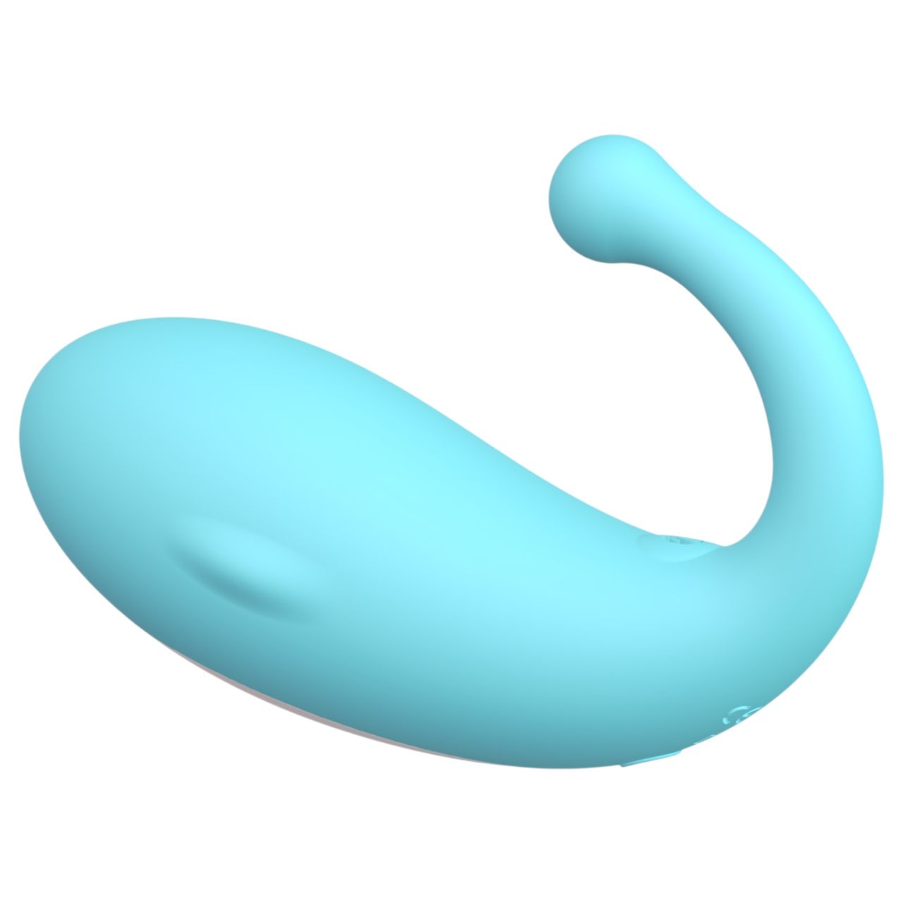 / Leopard Whale - hordható app-vezérelt vibrotojás (kék)