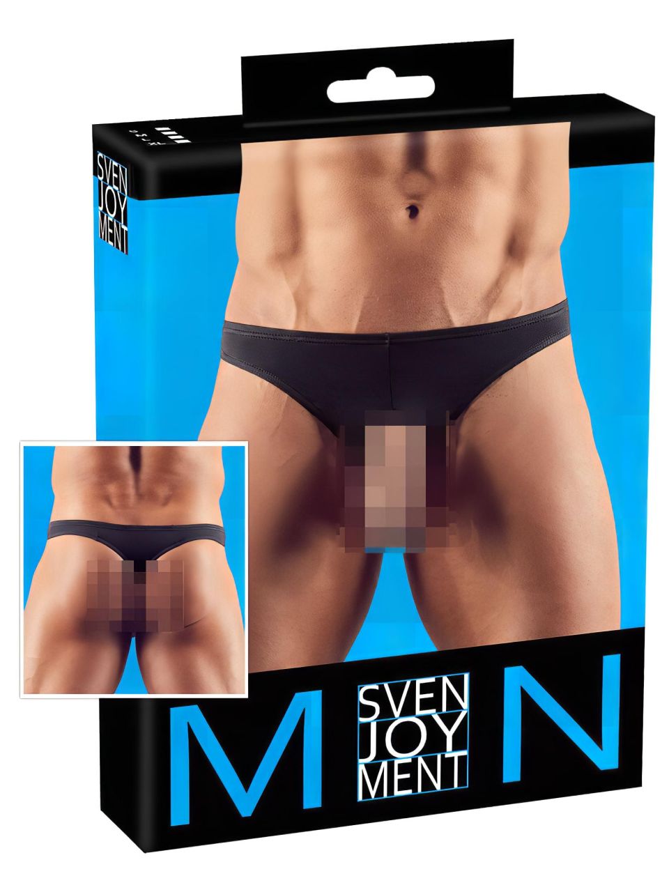 Svenjoyment - Showmaster tanga férfiaknak (fekete)