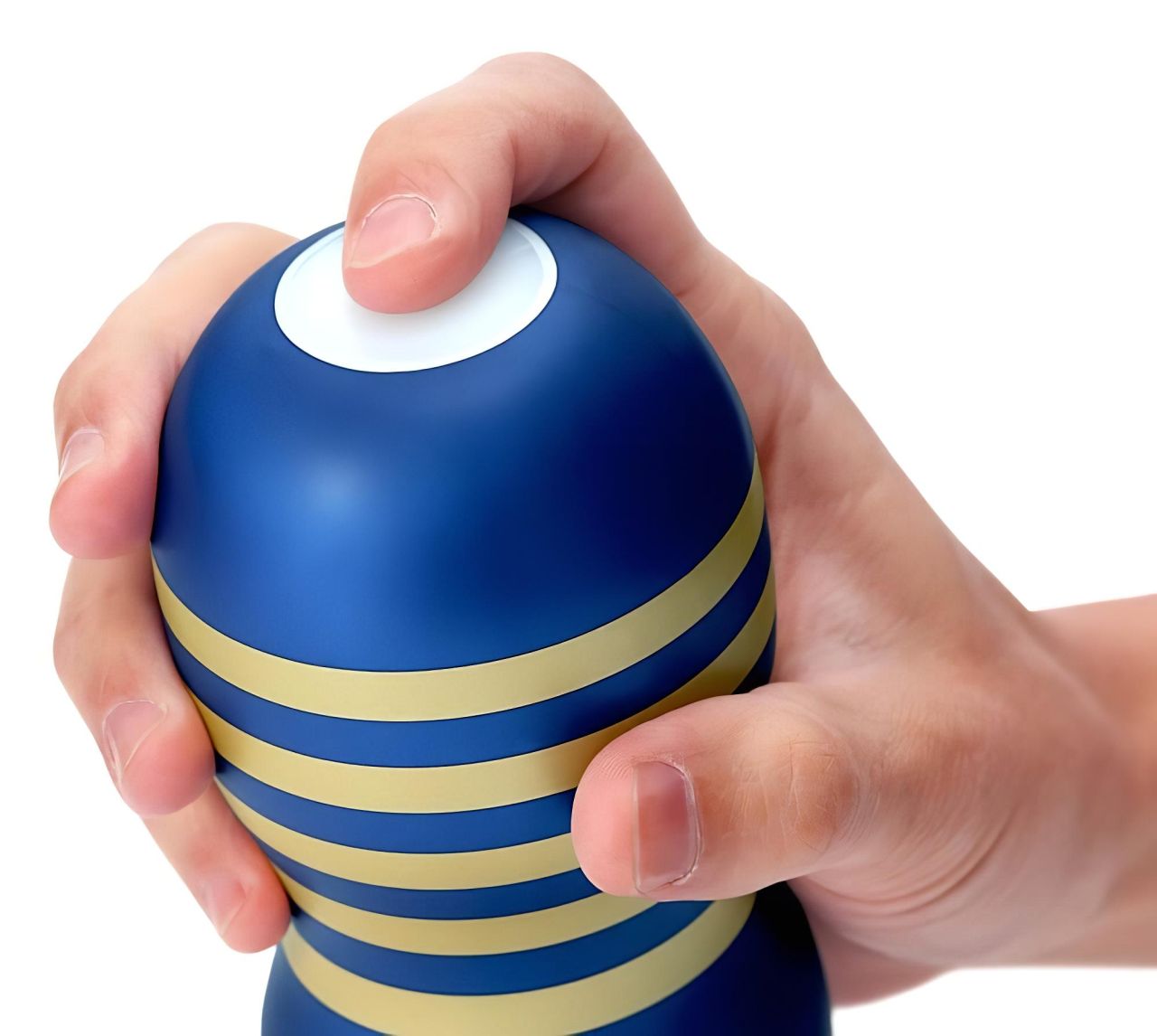 TENGA Premium Original - eldobható maszturbátor férfiaknak (kék)