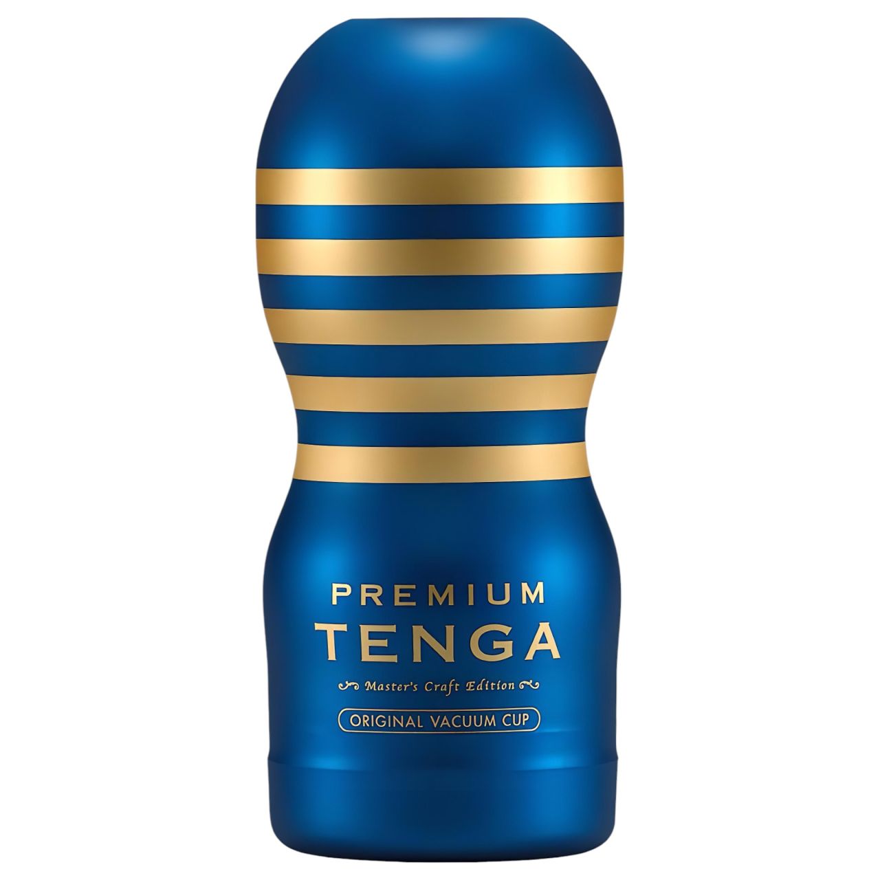 TENGA Premium Original - eldobható maszturbátor férfiaknak (kék)