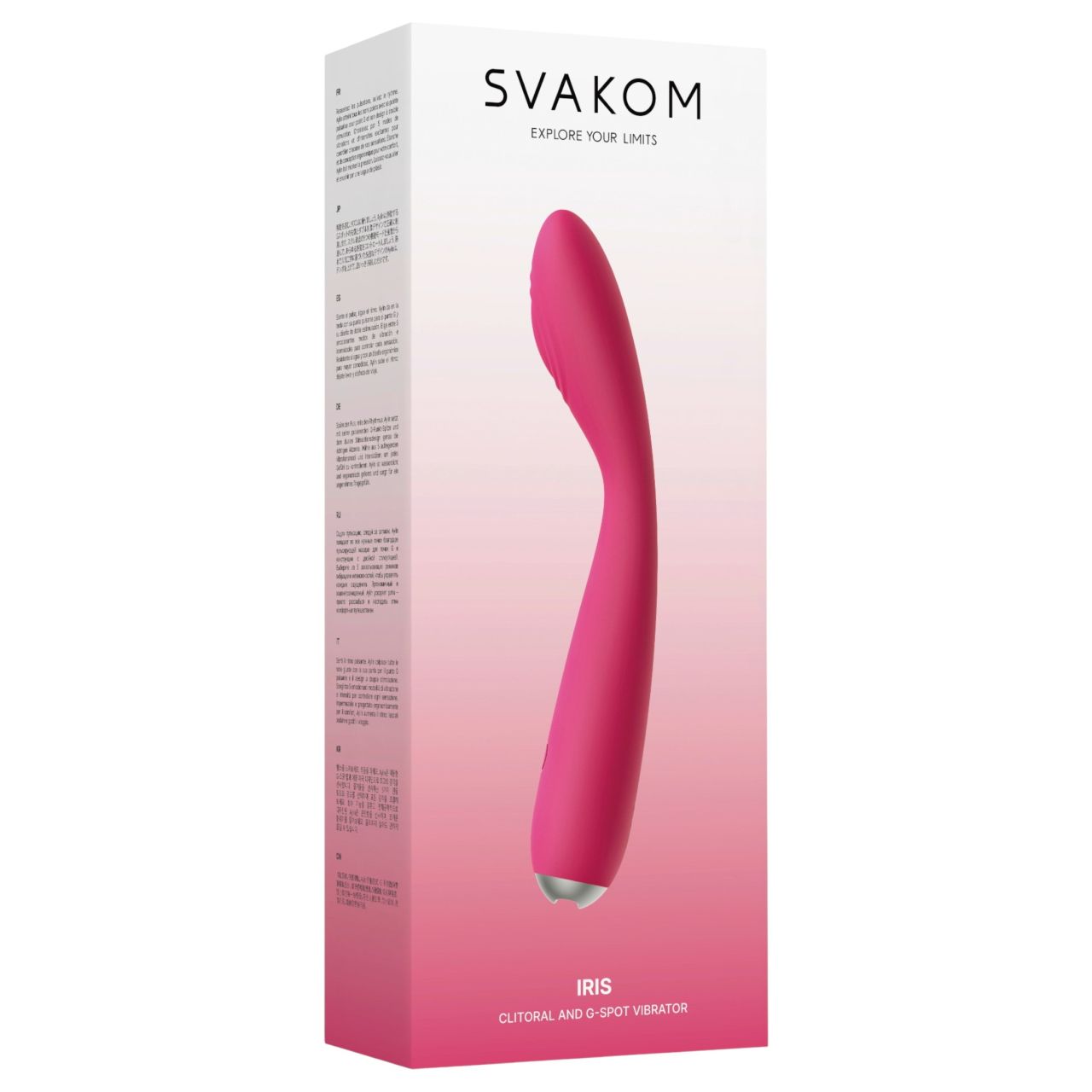 Svakom Iris - akkus, vízálló G-pont vibrátor (piros)