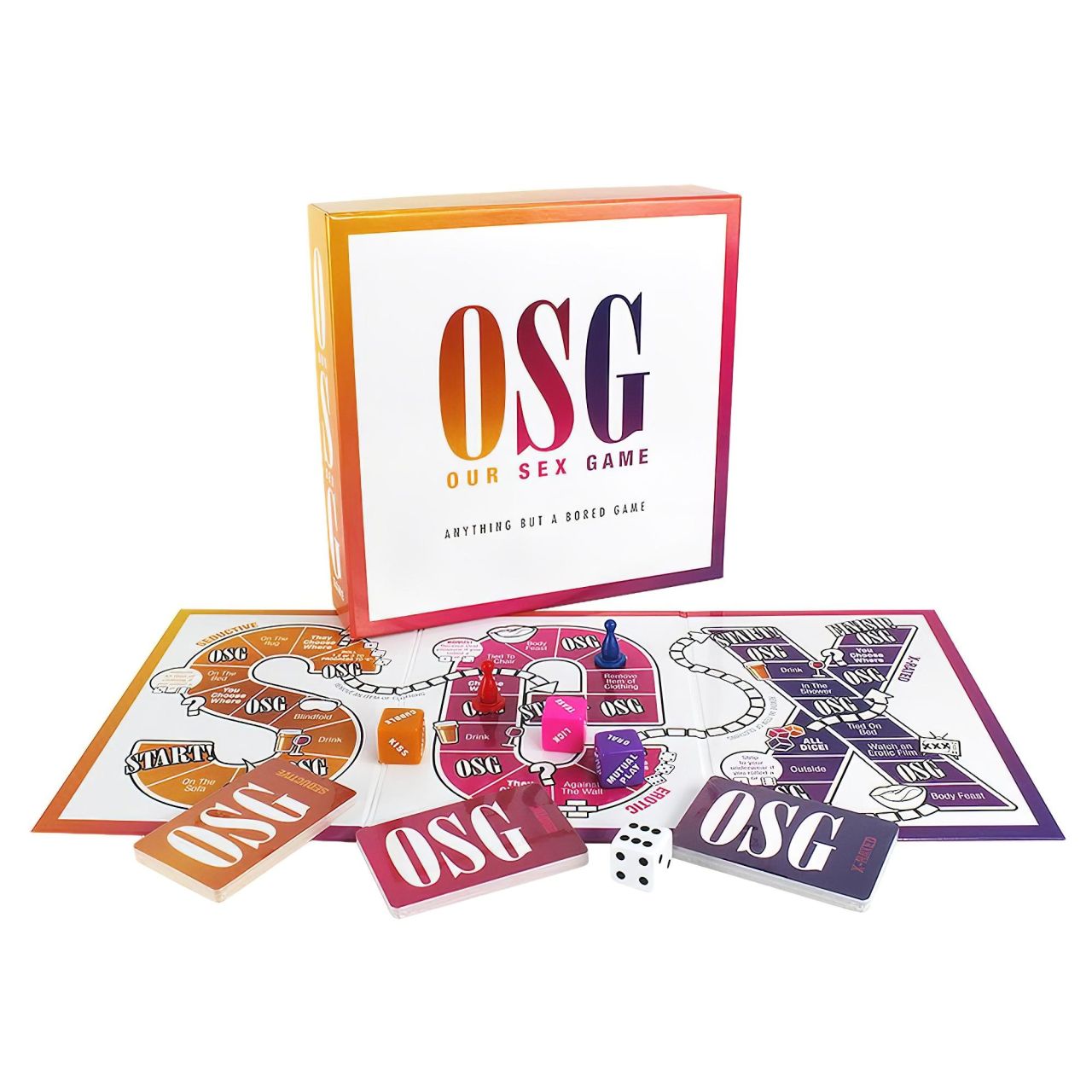 OSG Our Sex Game - Adsz vagy kapsz felnőtt szex társasjáték (angol)