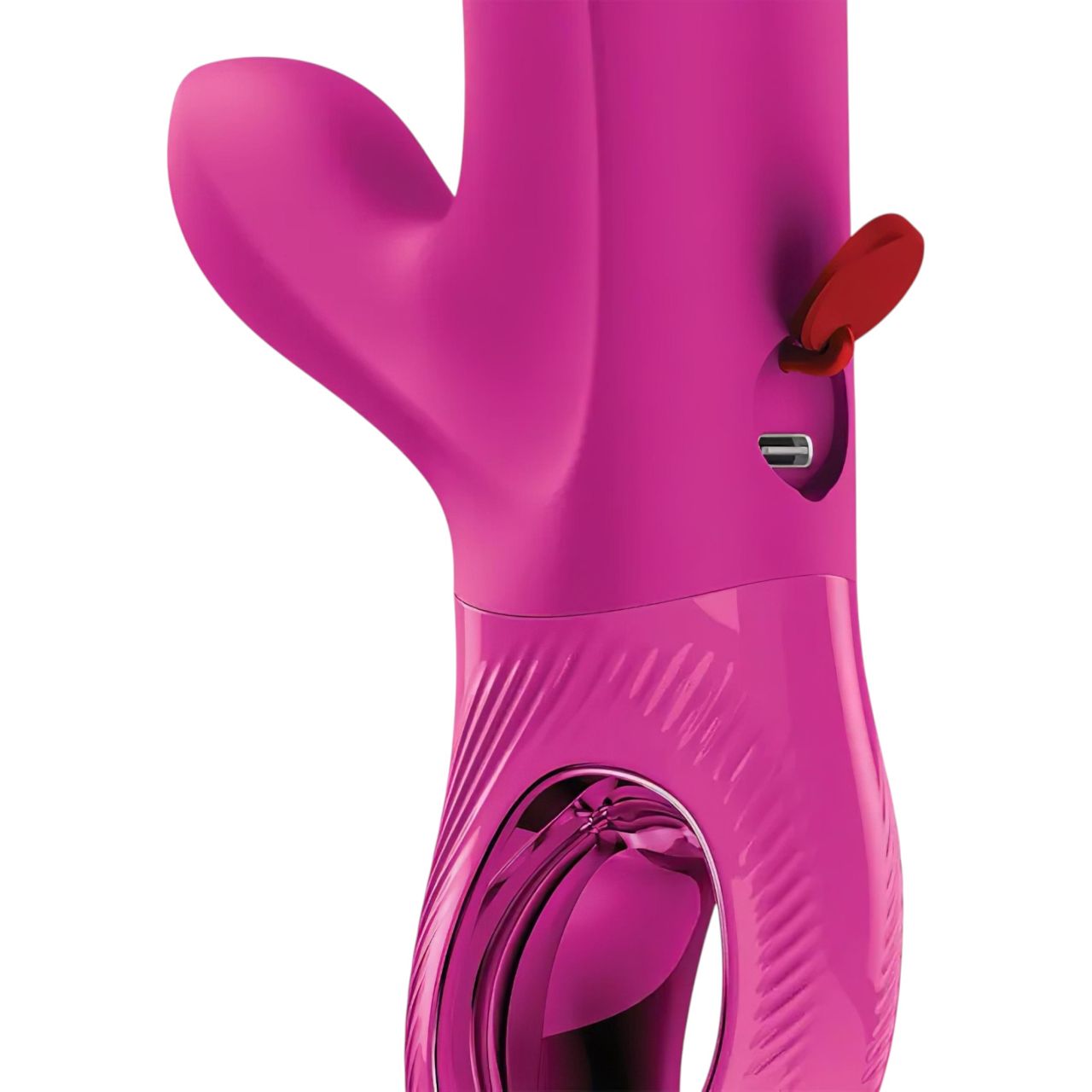 / Fun Factory Bi Stronic Embrace - lökő csiklókaros vibrátor (rózsaszín)