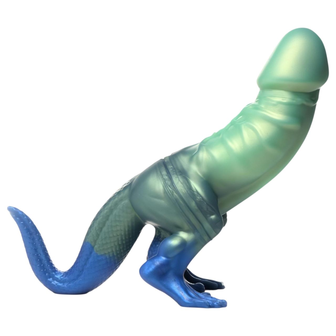 Creature Cocks Jurassic Cock - dinoszaurusz dildó (zöld) Creature Cocks Jurassic Cock - dinoszaurusz dildó (zöld)