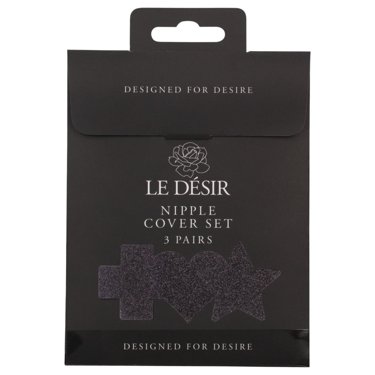 Le Désir - bimbómatrica szett - 3 pár (fekete)