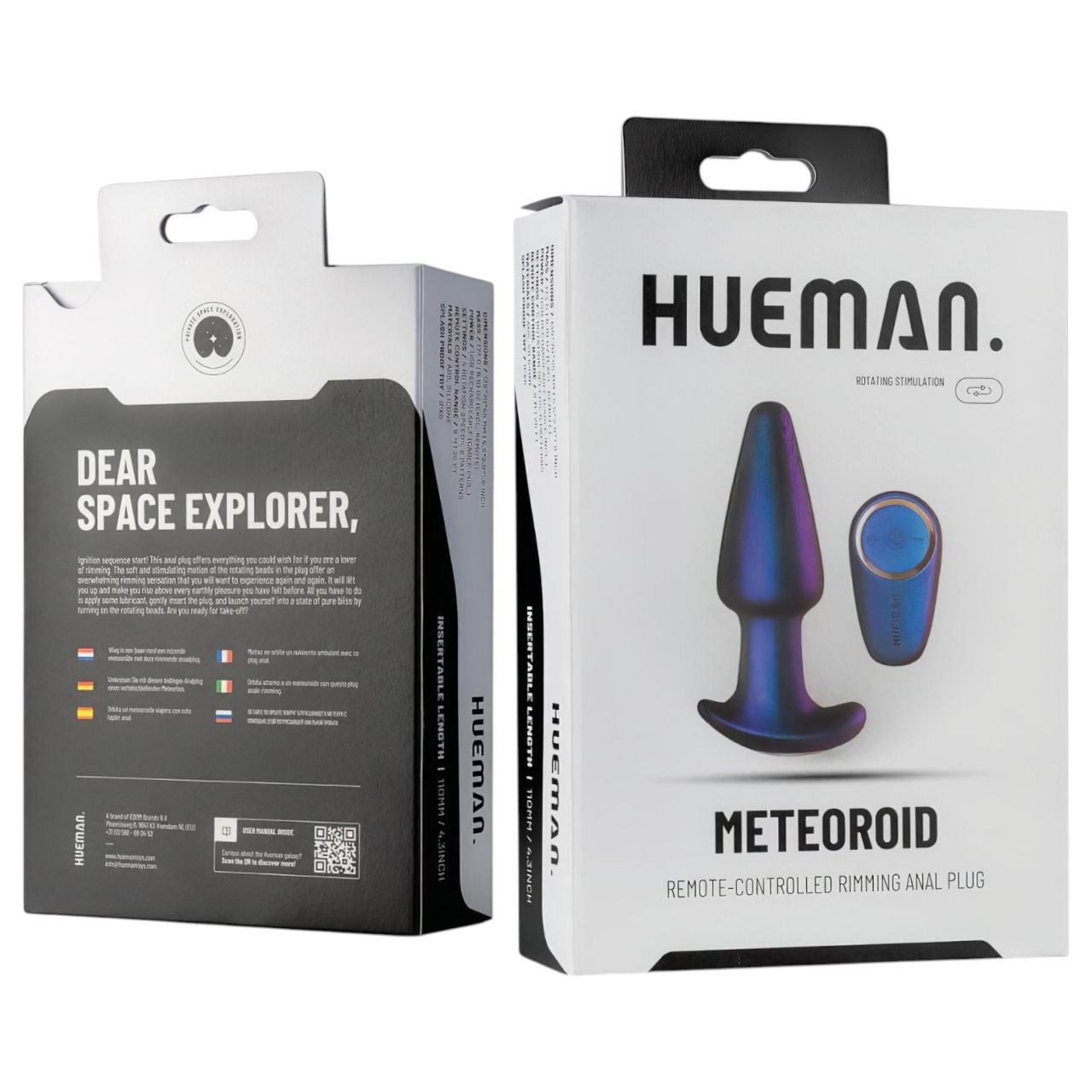 Hueman Meteoroid - rádiós, forgó gyöngyös anál vibrátor (lila) Hueman Meteoroid - rádiós, forgó gyöngyös anál vibrátor (lila)