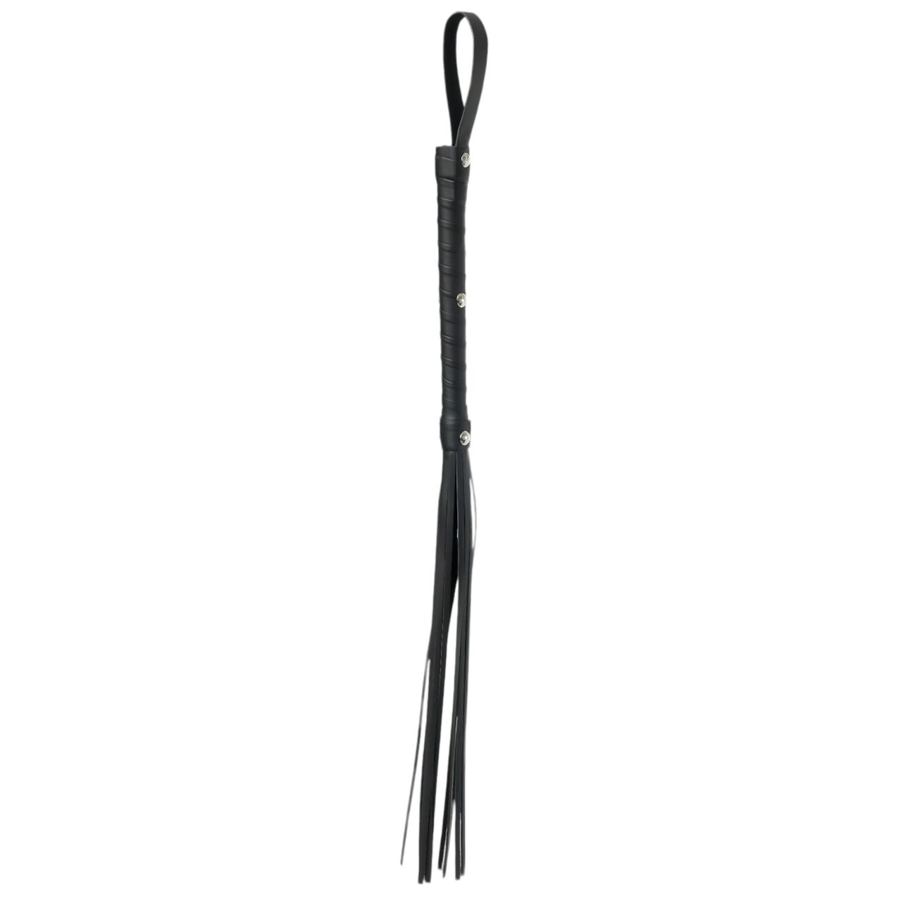 Pipedream - Fetish Fantasy Deluxe Cat-O-Nine - fekete korbács (65cm)