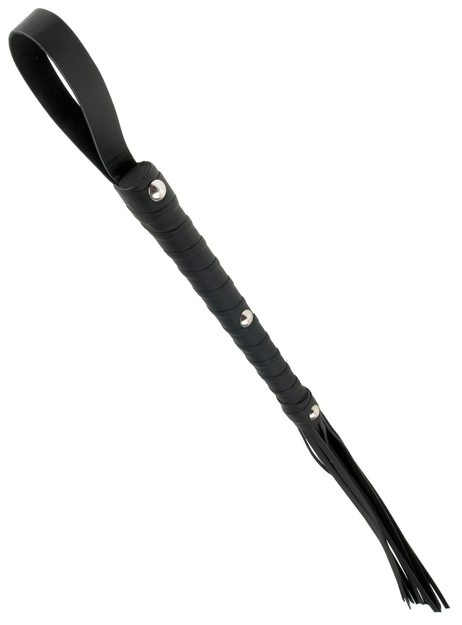 Pipedream - Fetish Fantasy Deluxe Cat-O-Nine - fekete korbács (65cm)