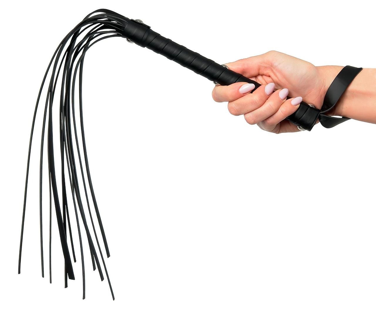 Pipedream - Fetish Fantasy Deluxe Cat-O-Nine - fekete korbács (65cm)