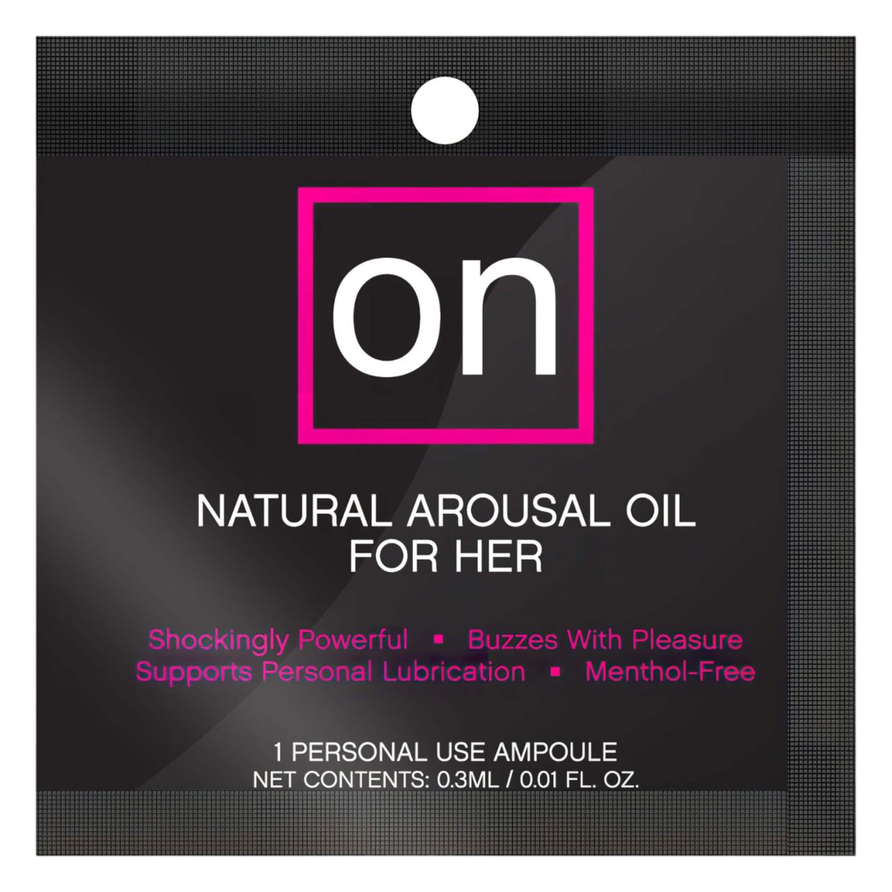 Sensuva ON Arousal Oil - intim olaj nőknek (0,3 ml)