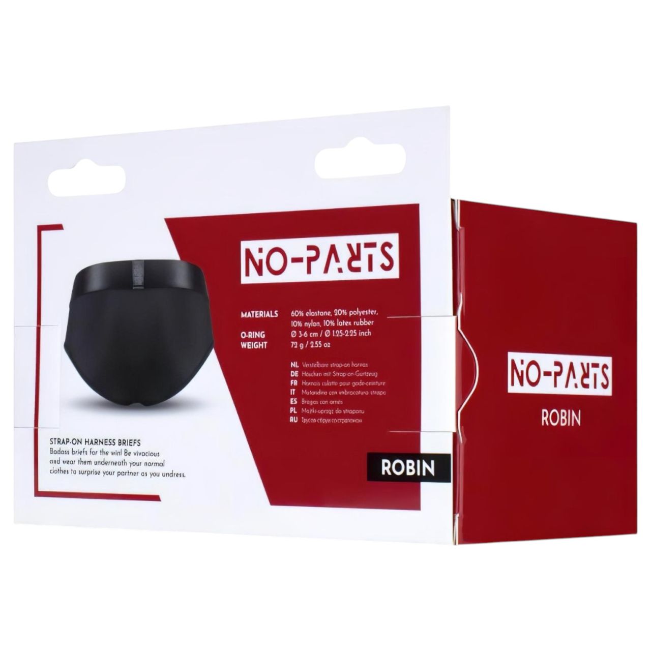 No-Parts Robin - felcsatolható alsó (fekete) - M