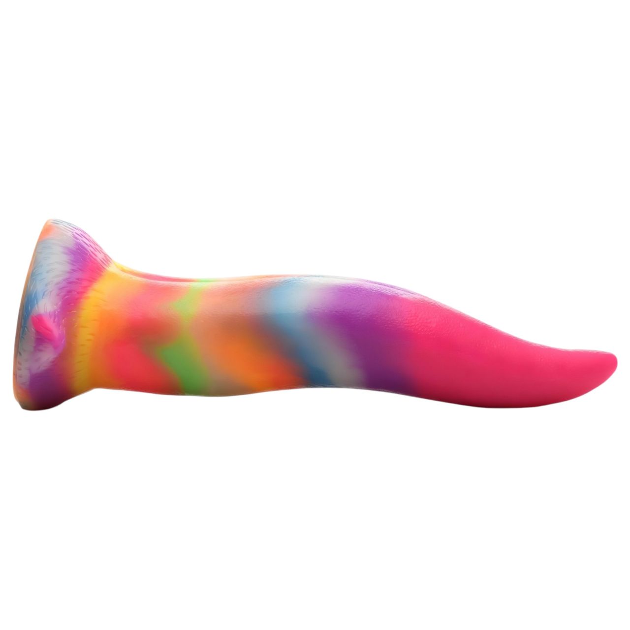 Creature Cocks Tongue - sötétben világító szilikon fantázia dildó (21 cm)