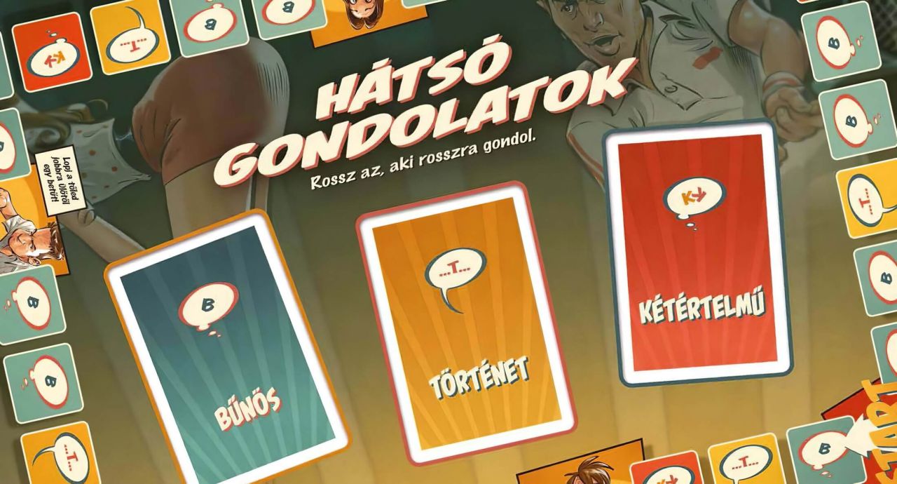 Hátsó gondolatok - Sikamlós találós kérdések felnőtt szex társasjáték