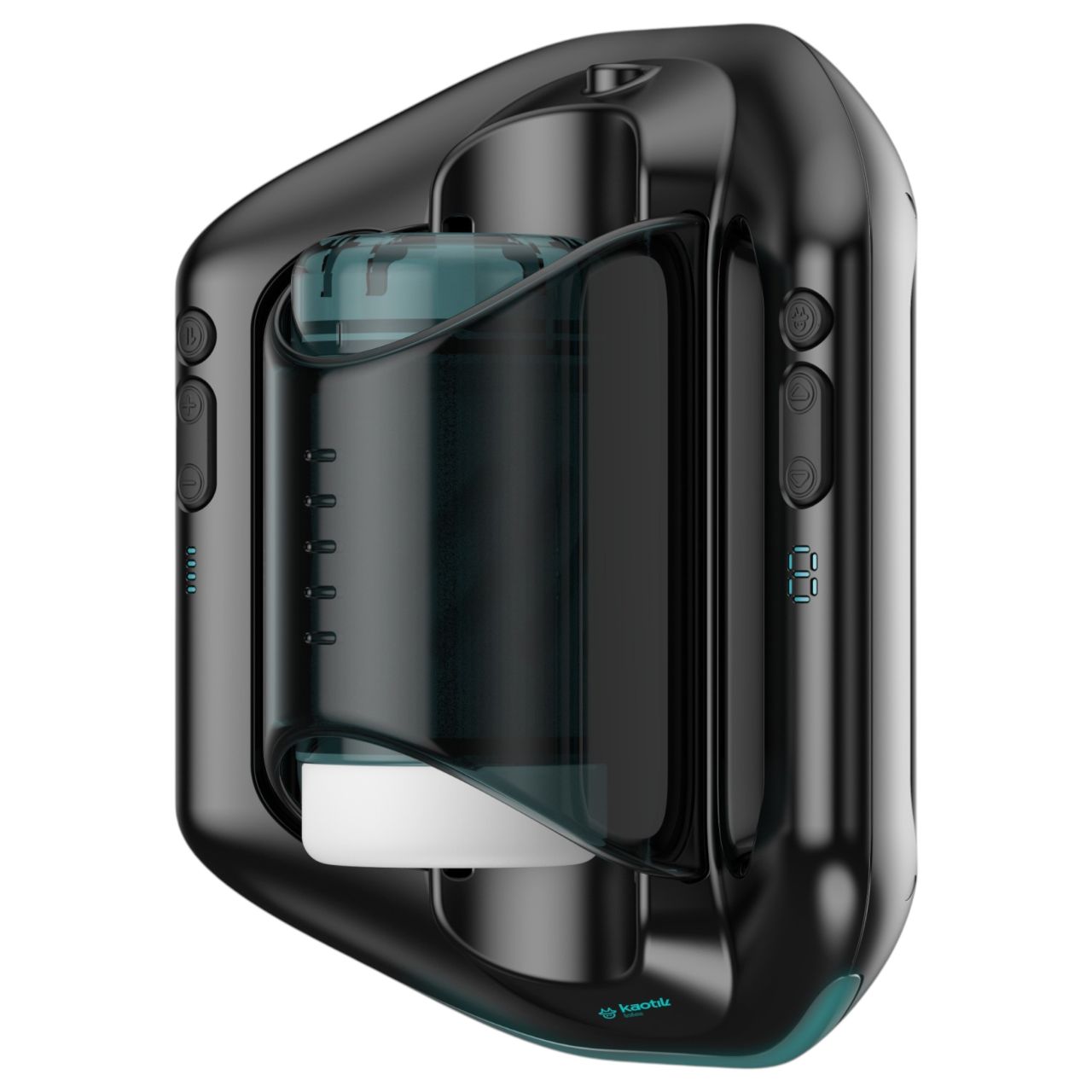Kaotik Labs Jetpack - kétkezes automata interaktív maszturbátor (fekete)