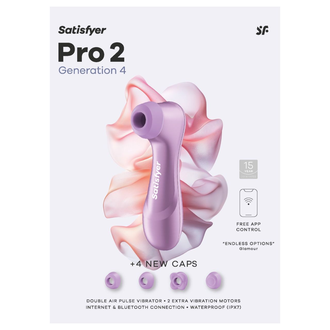 Satisfyer Pro 2 Gen4 - App-vezérelt léghullámos csiklóizgató (lila) Satisfyer Pro 2 Gen4 - App-vezérelt léghullámos csiklóizgató (lila)