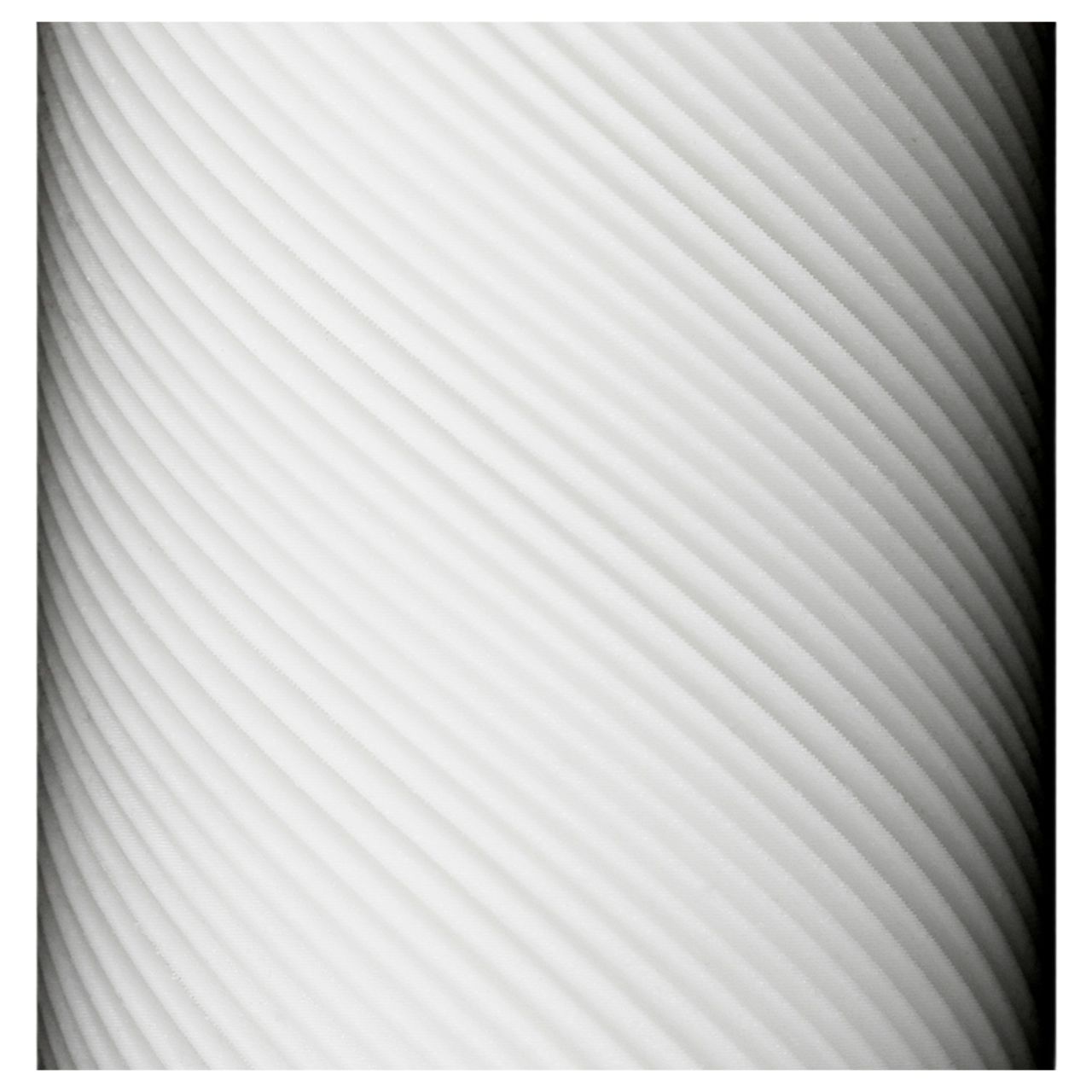 TENGA 3Dx Zen - 3D mintás férfi maszturbátor (fehér)