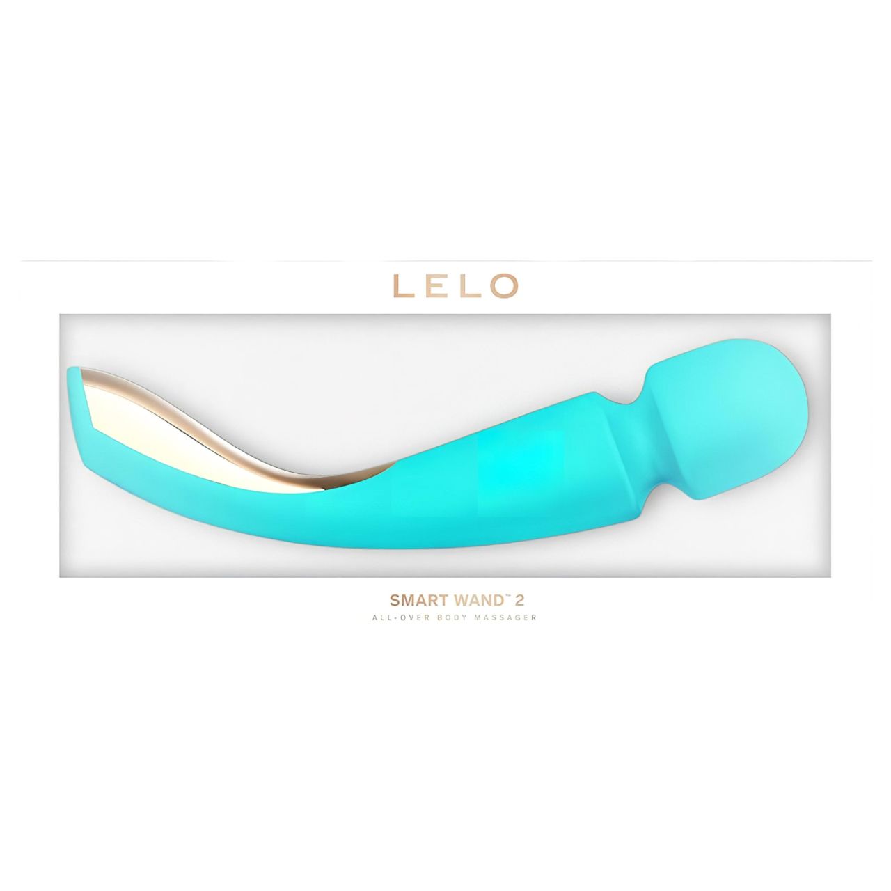 LELO Smart Wand 2 - türkiz akkus, vízálló masszírozó vibrátor (nagy)