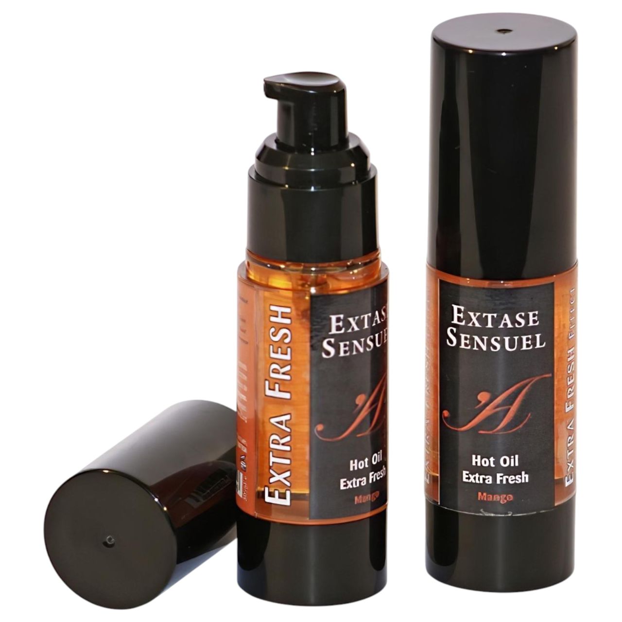 Extase Sensuel - hűsítő-melegítő masszázsolaj mangó illattal (30 ml)