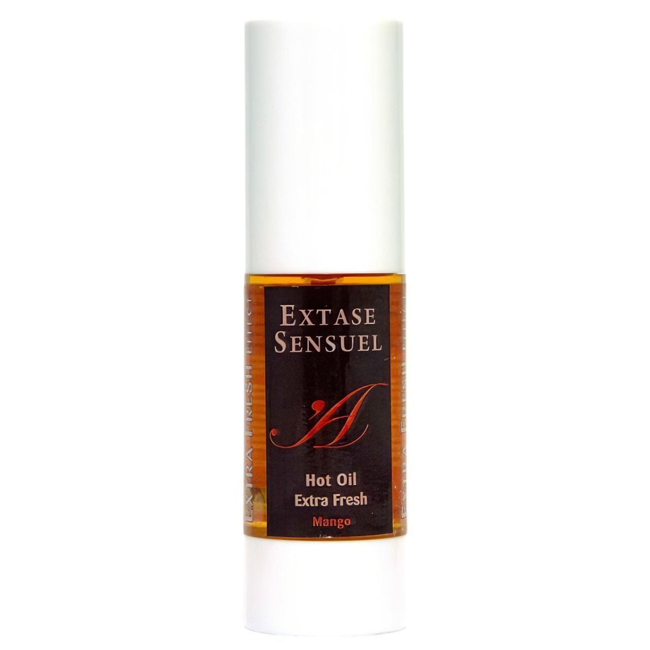 Extase Sensuel - hűsítő-melegítő masszázsolaj mangó illattal (30 ml)