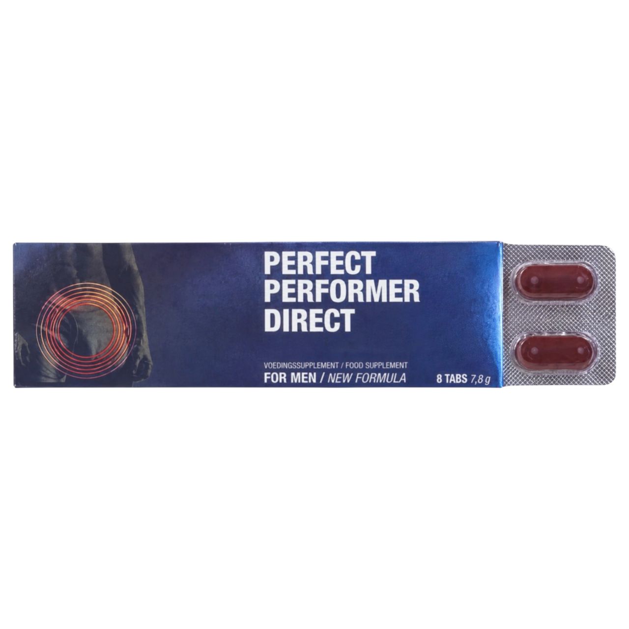 Perfect Performer Direct - étrend-kiegészítő kapszula férfiaknak (8 db)