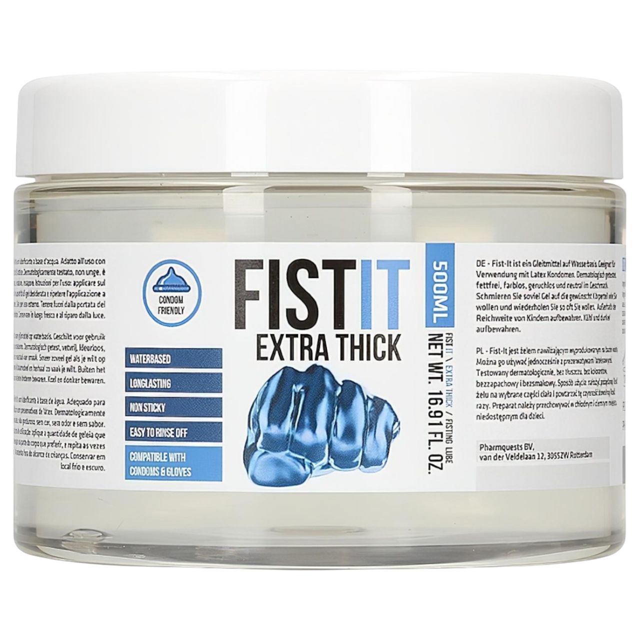 Fist It - extra sűrű vízbázisú fisting síkosító (500 ml) Fist It - extra sűrű vízbázisú fisting síkosító (500 ml)