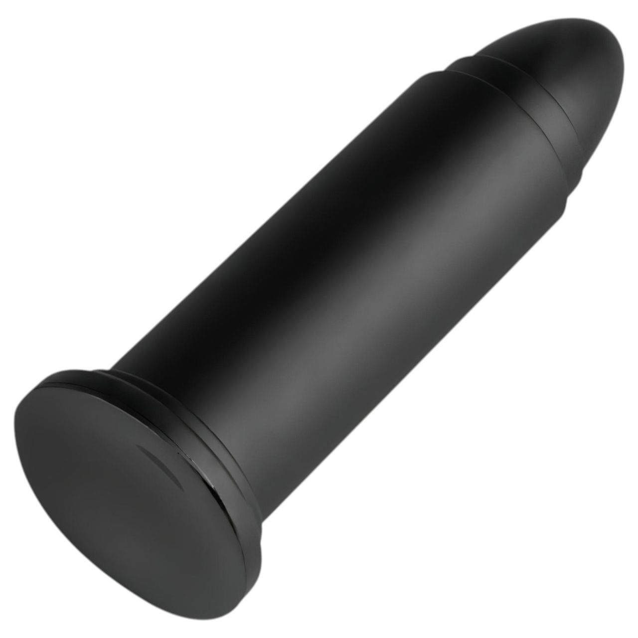BUTTR 10 Punder - tapadókorongos nagyméretű anál dildó (fekete)