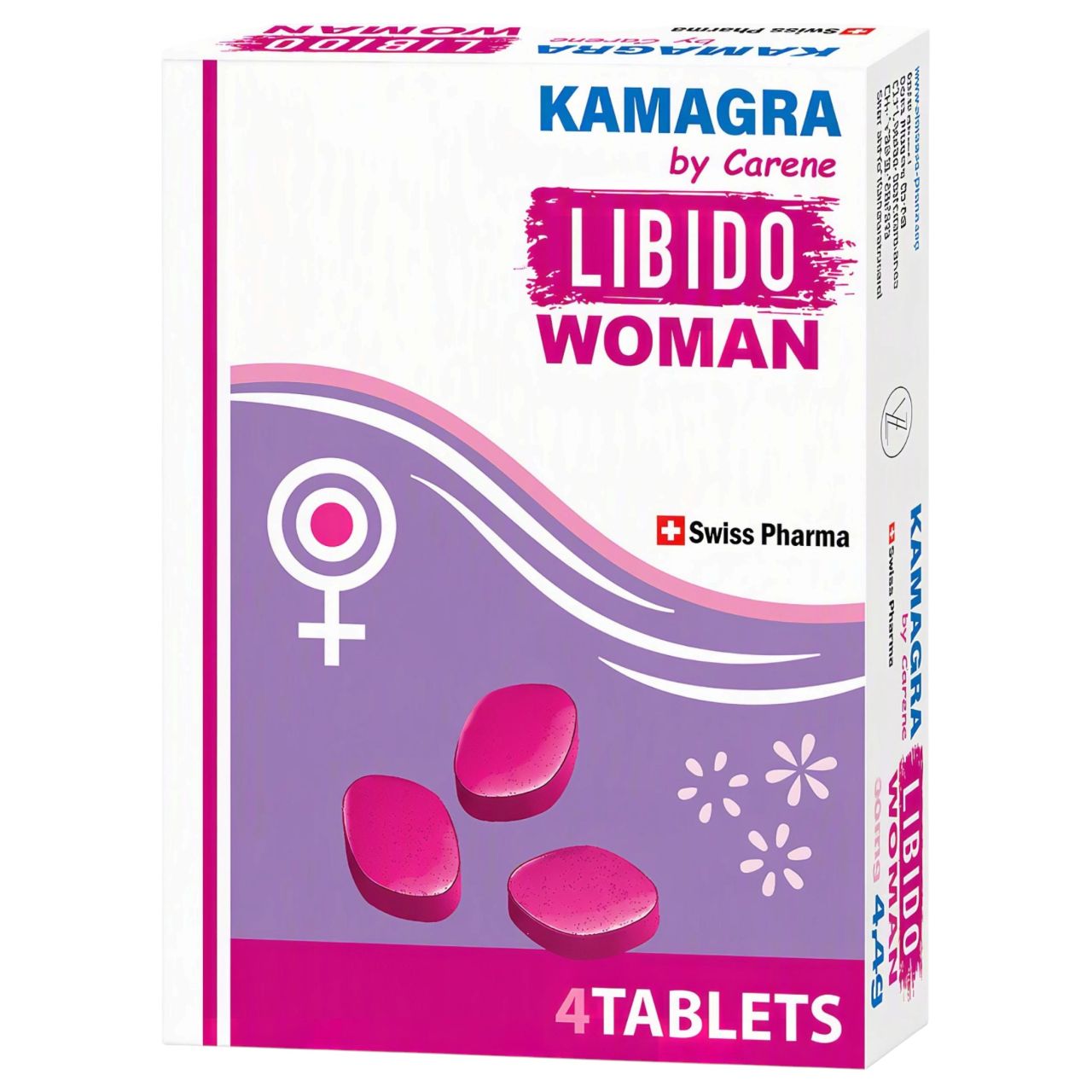 Kamagra by Carene Libido Woman - étrend-kiegészítő tabletta nőknek - 4 db Kamagra by Carene Libido Woman - étrend-kiegészítő tabletta nőknek - 4 db