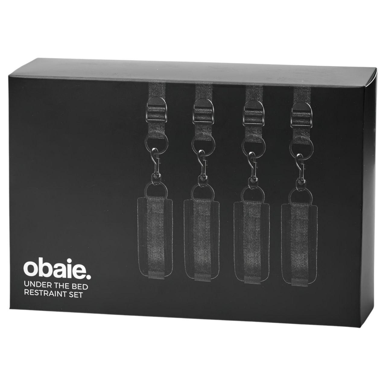 Obaie - matrac alatti kötözőszett (fekete)
