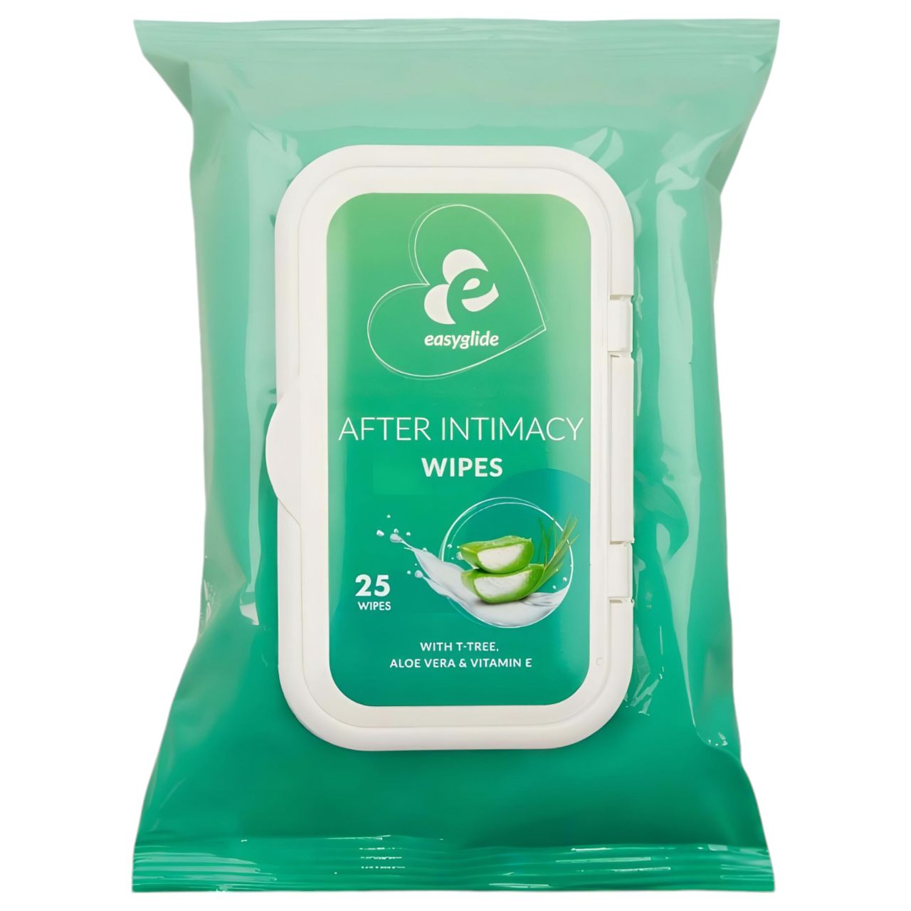 EasyGlide After Intimacy - intim törlőkendő szex után (25 db)