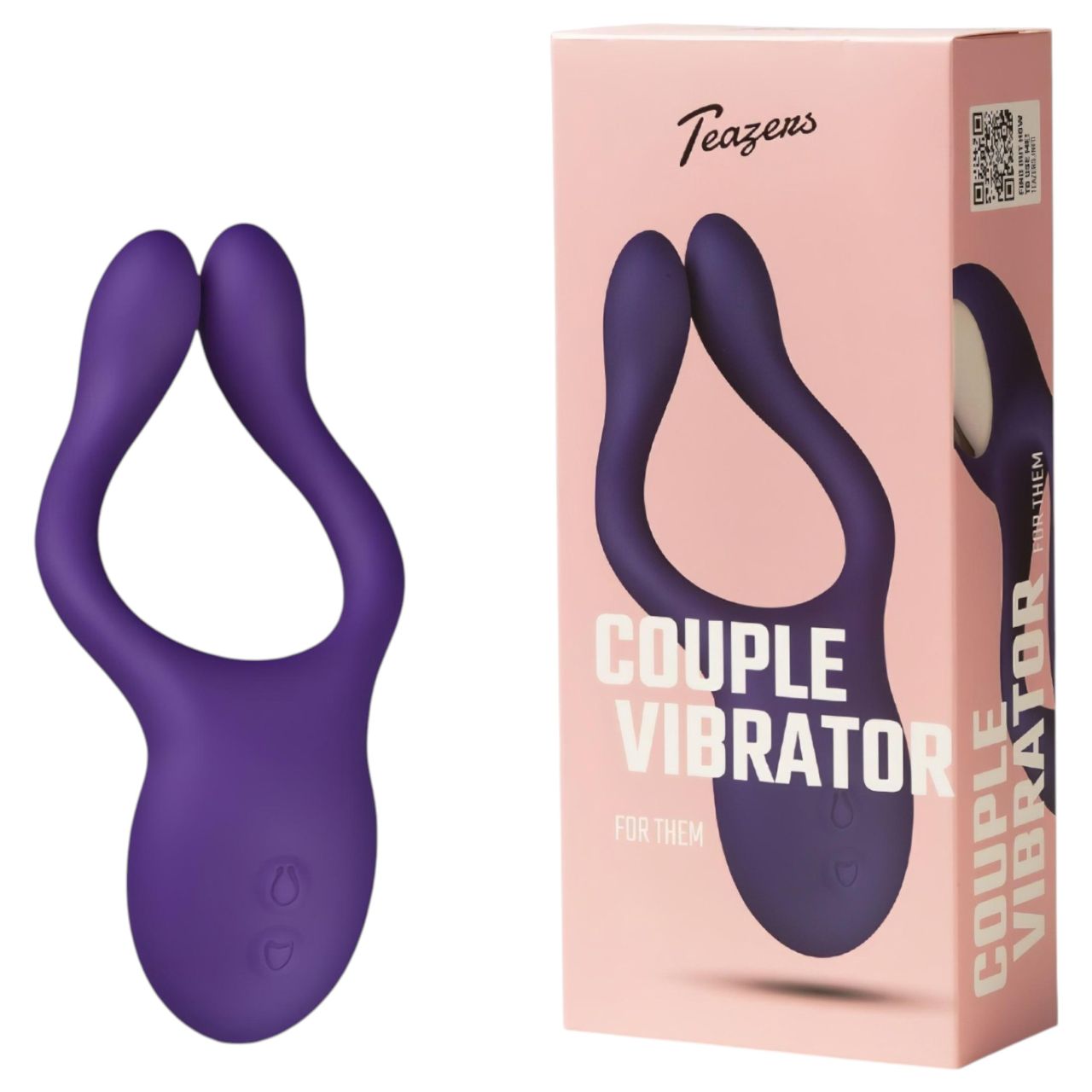 Teazers Partner Multifun - párvibrátor (lila) Teazers Partner Multifun - párvibrátor (lila)