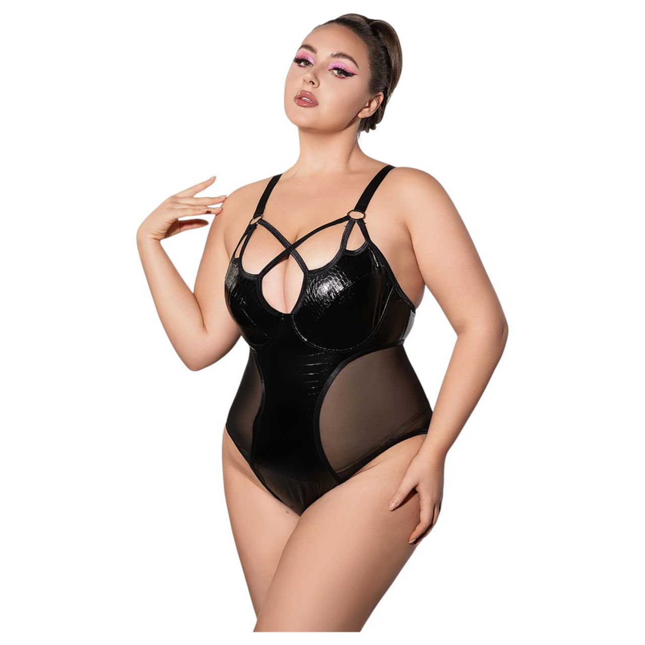 JSY 063 - fekete body (XL-2XL)