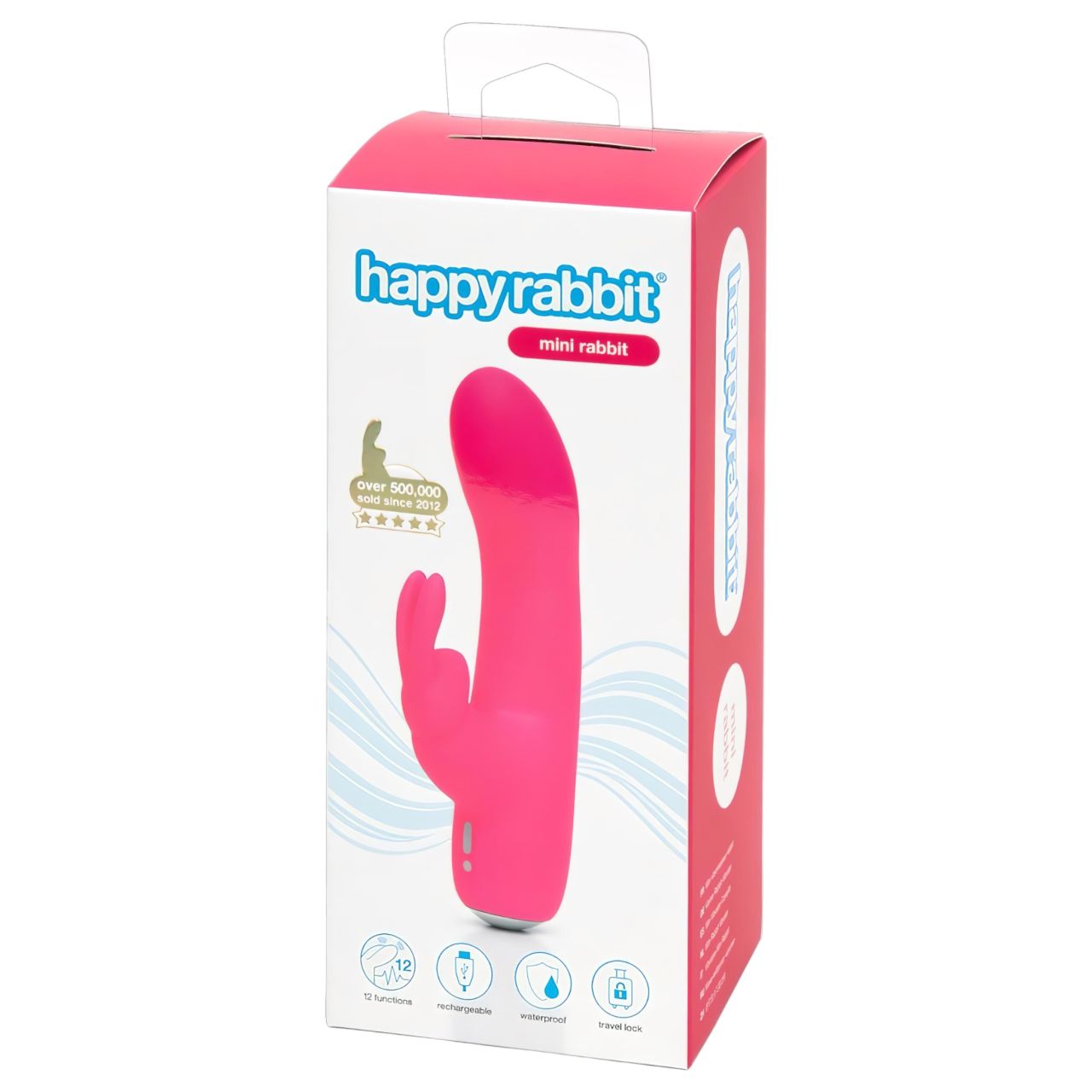 Happyrabbit Mini Rabbit - akkus csiklókaros vibrátor (pink) Happyrabbit Mini Rabbit - akkus csiklókaros vibrátor (pink)