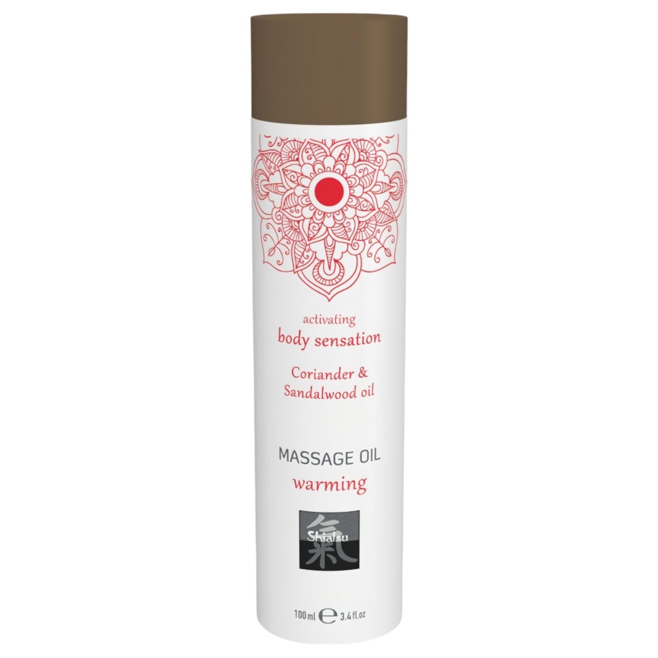 HOT Shiatsu Warming - melegítő masszázsolaj koriander-szantálfa (100 ml)