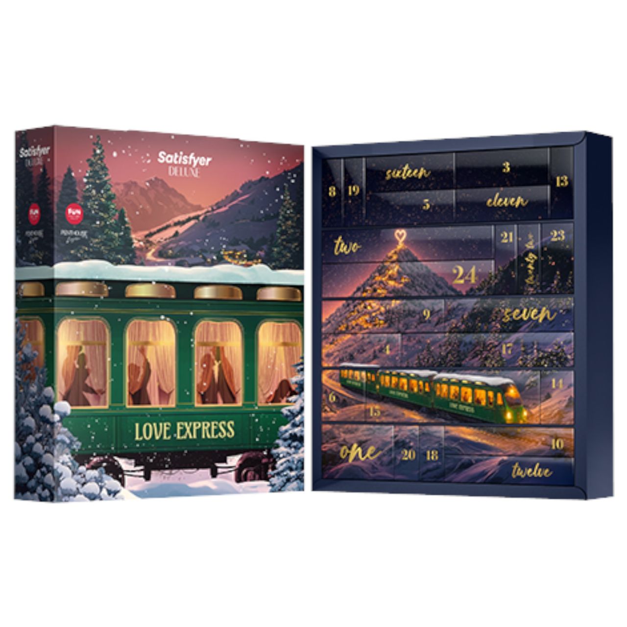 Satisfyer Advent Calendar Deluxe - adventi kalendárium (24 részes)