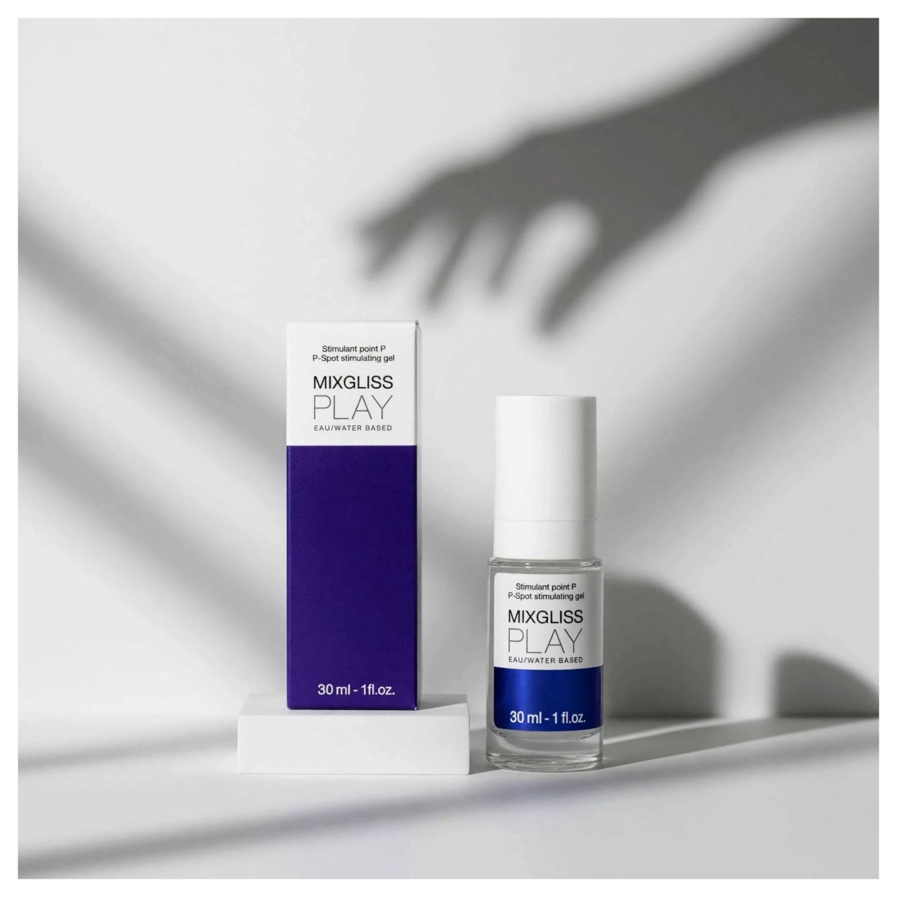 Mixgliss Play - prosztata stimuláló síkosító gél férfiaknak, illatmentes (30ml) Mixgliss Play - prosztata stimuláló síkosító gél férfiaknak, illatmentes (30ml)