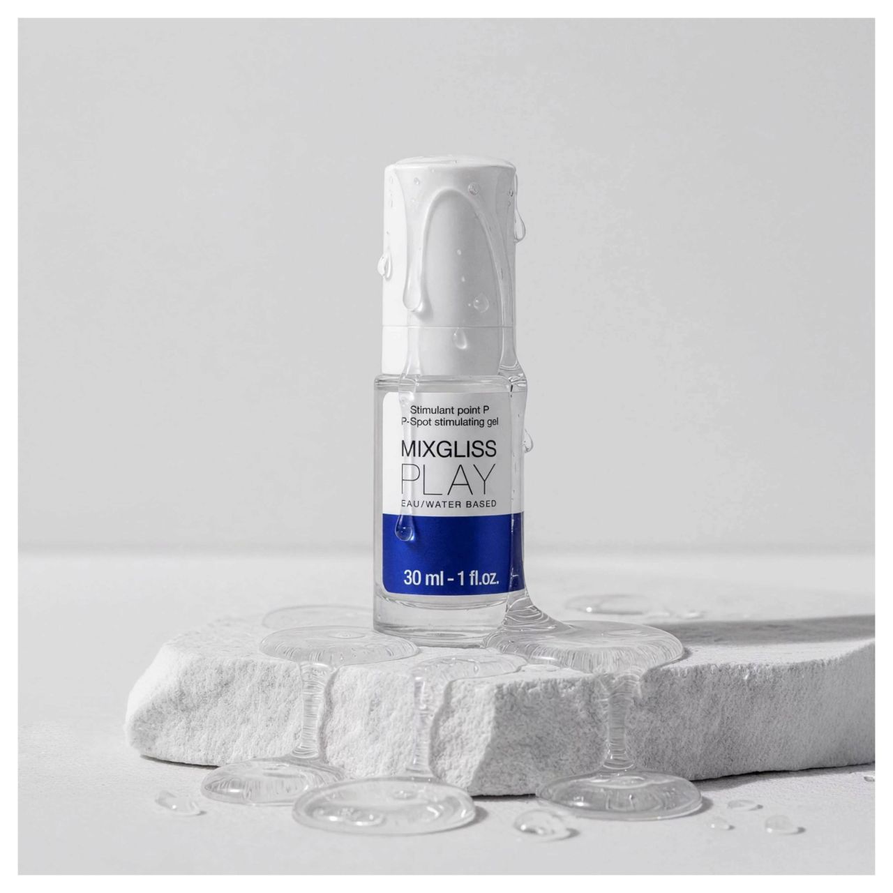 Mixgliss Play - prosztata stimuláló síkosító gél férfiaknak, illatmentes (30ml) Mixgliss Play - prosztata stimuláló síkosító gél férfiaknak, illatmentes (30ml)