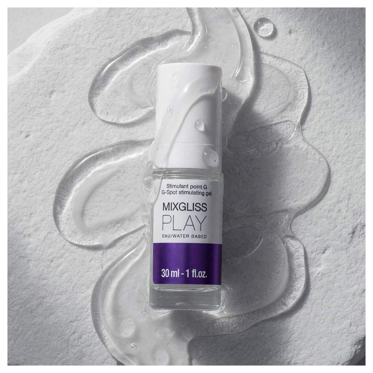 Mixgliss Play - G-pont stimuláló síkosító gél nőknek, illatmentes (30ml)