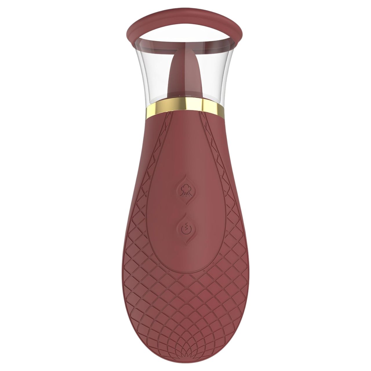 Dreamtoys Roxy - léghullámos szívó-nyaló csiklóizgató vibrátor (bordó) Dreamtoys Roxy - léghullámos szívó-nyaló csiklóizgató vibrátor (bordó)