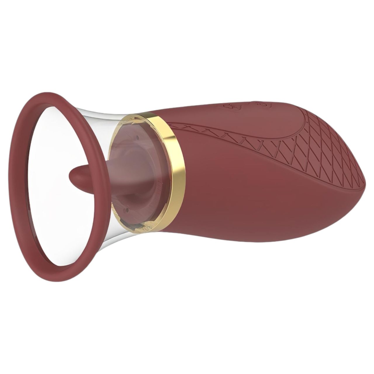 Dreamtoys Roxy - léghullámos szívó-nyaló csiklóizgató vibrátor (bordó) Dreamtoys Roxy - léghullámos szívó-nyaló csiklóizgató vibrátor (bordó)