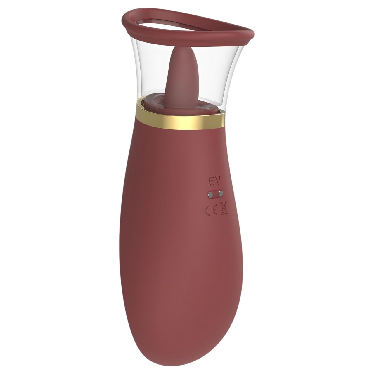Dreamtoys Roxy - léghullámos szívó-nyaló csiklóizgató vibrátor (bordó) Dreamtoys Roxy - léghullámos szívó-nyaló csiklóizgató vibrátor (bordó)