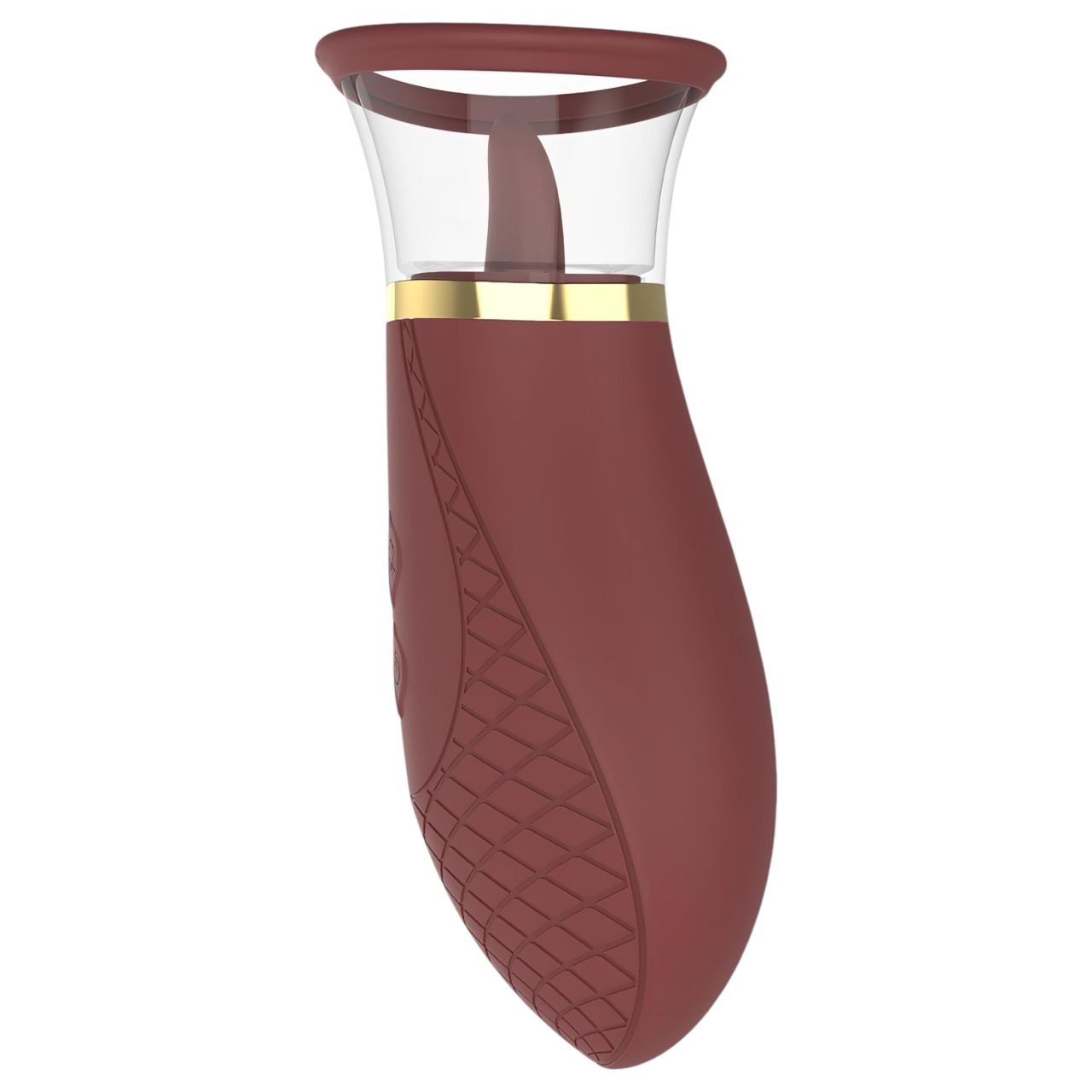 Dreamtoys Roxy - léghullámos szívó-nyaló csiklóizgató vibrátor (bordó) Dreamtoys Roxy - léghullámos szívó-nyaló csiklóizgató vibrátor (bordó)