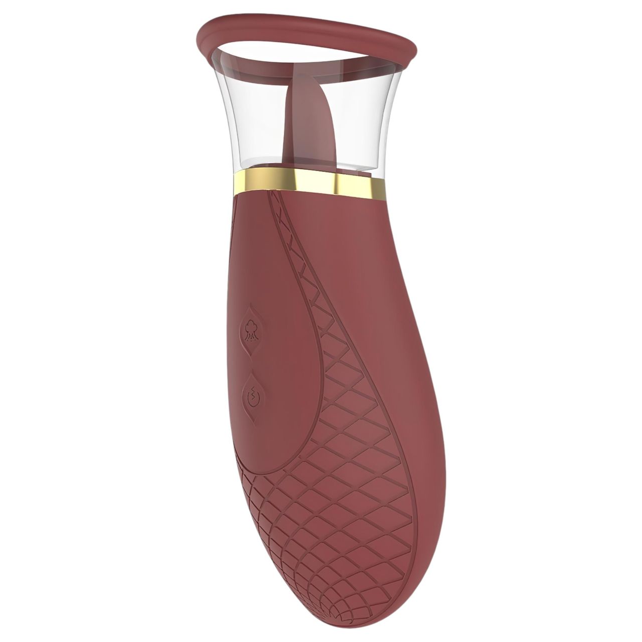 Dreamtoys Roxy - léghullámos szívó-nyaló csiklóizgató vibrátor (bordó) Dreamtoys Roxy - léghullámos szívó-nyaló csiklóizgató vibrátor (bordó)