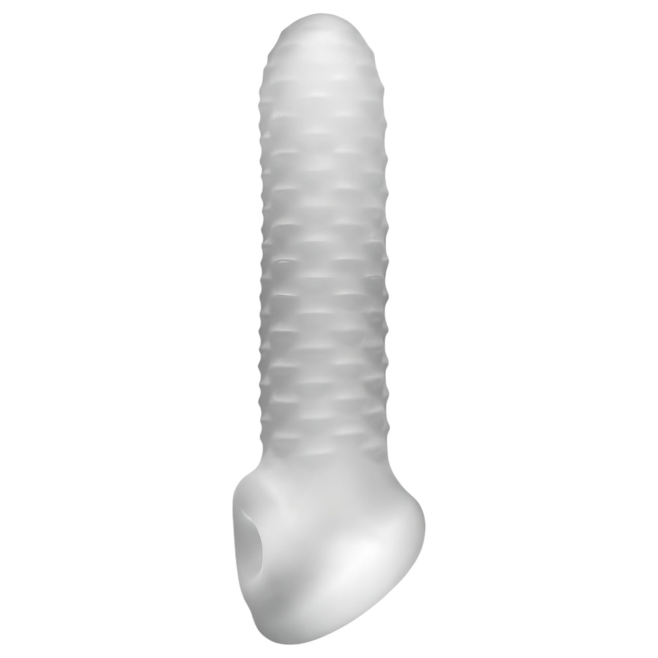 Perfect Fit - Fat Boy Checker Box - péniszköpeny (17 cm, fehér) Perfect Fit - Fat Boy Checker Box - péniszköpeny (17 cm, fehér)