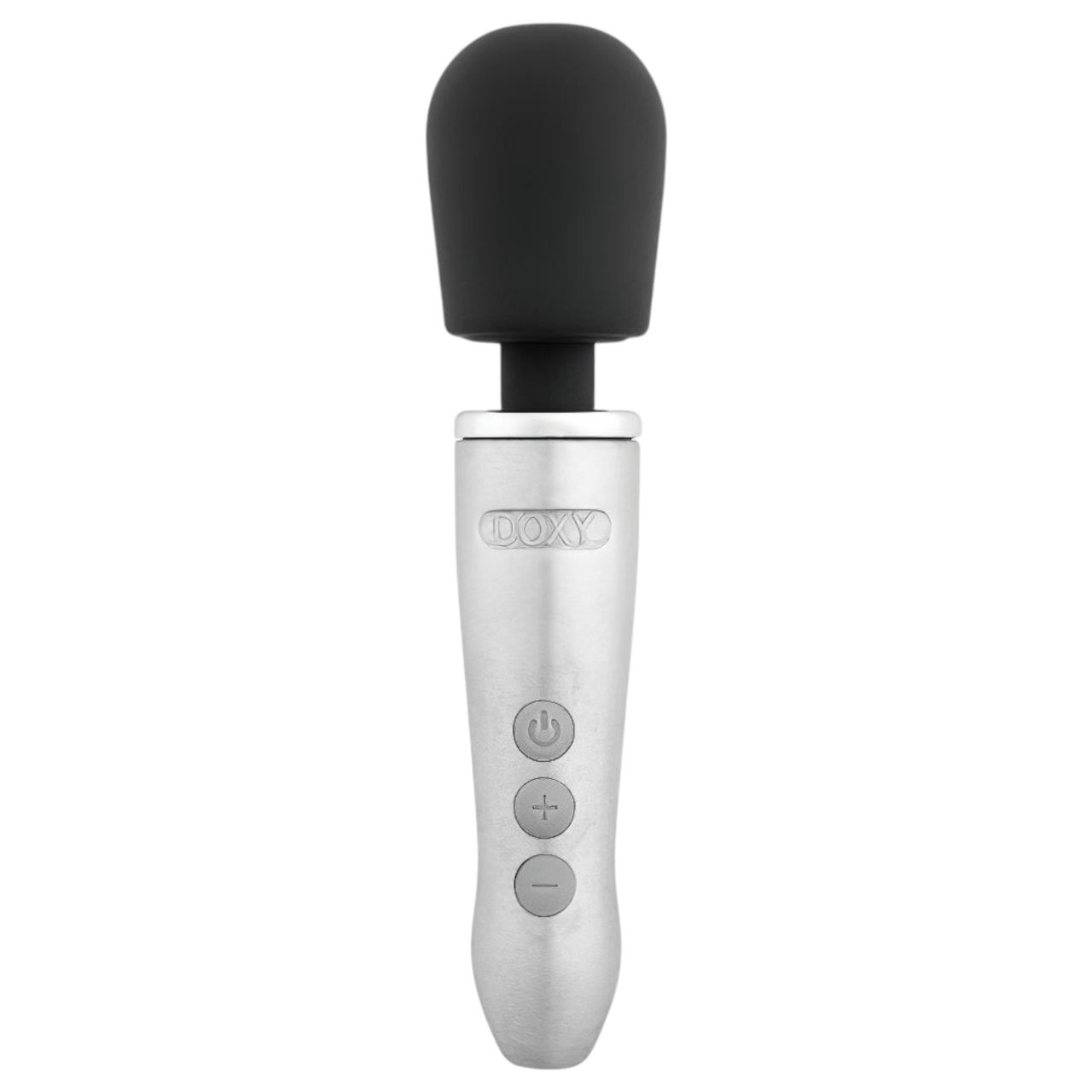 Doxy Go - akkus wand masszírozó vibrátor, vezeték nélküli (ezüst)